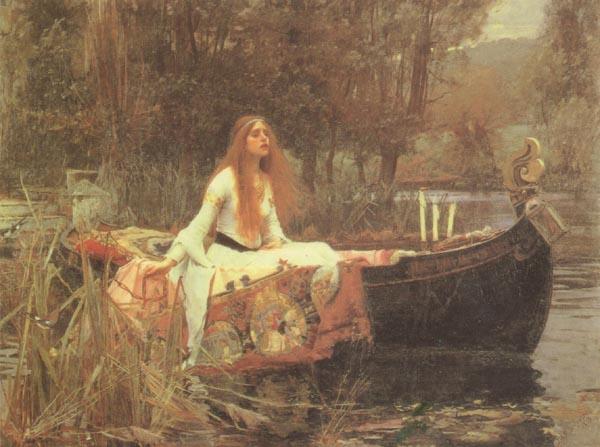 John William Waterhouse The Lady of Shalott oil painting picture
